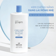 Make P:rem Kem Chống Nắng Calming 150ml