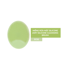 MIẾNG RỬA MẶT SILICONE JARY SILICONE CLEANSING BRUSH - SC03