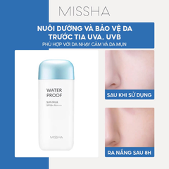 Missha Sữa Chống Nắng Water Proof Sun Milk 70ml