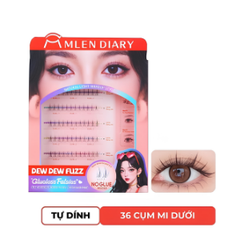 Mlen Diary Mi Gỉa Tự Dính - Lông Mi Dưới Dew Dew Fuzz