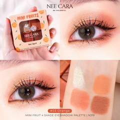 NEE CARA Phấn Mắt 4 ô N319 D/C
