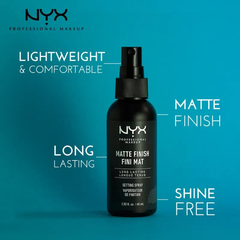 BMT 7/2026 - NYX Xịt Khoáng Matte Finish Fini Mat 60ml