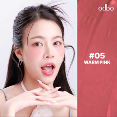 Odbo Phấn Má Kem Cloudy - 06 Cool Purple D/C
