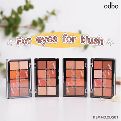 Odbo Phấn Mắt 8 Ô - 03 D/C
