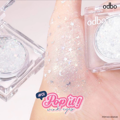 Odbo Phấn Mắt Nhũ Kim Tuyến Pop It Wink Eyes Bền Màu 1.8g