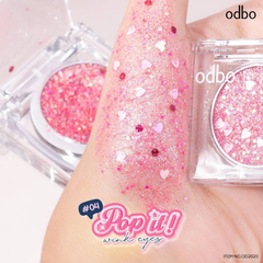 Odbo Phấn Mắt Nhũ Kim Tuyến Pop It Wink Eyes Bền Màu 1.8g