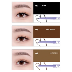 DL 7/2026 - Peach C Kẻ Mắt Nước Brush Fixxyliner D/C