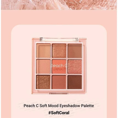 BMT - 01/2026 - Peach C Phấn Mắt Soft Mood Eye Shadow - Soft Coral