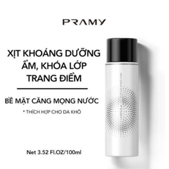 PRAMY Xịt Khóa Nền Trang Điểm 100ml - Trắng
