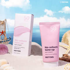 PrettySkin Kem Chống Nắng Pink Tone Up Suncream SPF 50+ PA++++ D/C