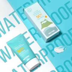 PrettySkin Kem Chống Nắng The Pure Jeju Cica Waterproof Sun Cream D/C