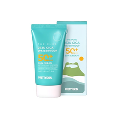PrettySkin Kem Chống Nắng The Pure Jeju Cica Waterproof Sun Cream D/C