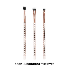 SC02 - Vacosi Bộ Kit 3 Cọ Chân Mày - MoonDust