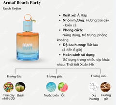 (Chiết Hãng) Armaf Beach Party 10ml