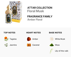Attar Collection Floral Musk - 10ml
