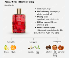 Armaf Effects Of Uniq EDP - 10ml