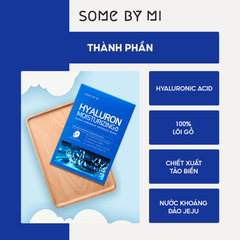 Some By Mi Mặt Nạ Giấy Hyaluron Moisturizing Glow Luminous Ampoule Mask 25g