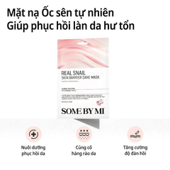 Some By Mi Mặt Nạ Giấy Real Snail Care Mask