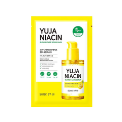 Some By Mi Mặt Nạ Giấy Yuja Niacin 30 Days Blemish Care Serum Mask 25g