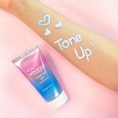 Sunplay Kem Chống Nắng Skin Aqua Tone Up UV Essence Lavender 50g
