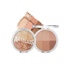 Too Cool For School Set Màu Mắt Blending Eyes kèm cọ - 03 Coral Brown