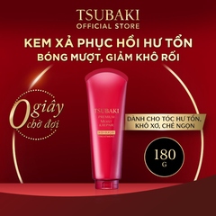 Tsubaki Kem Xả Phục Hồi Dưỡng Tóc Bóng Mượt 180g