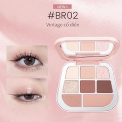 Focallure Bảng Phấn Mắt 8 Ô Pressed Powder Palette - BR02