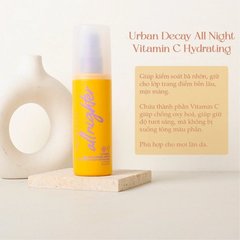 Urban Decay Set 2 Món Xịt Khóa Nền All Nighter Long Lasting 118ml + All Nighter Vitamin C 15ml
