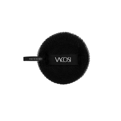 Vacosi Bông Tắm Lưới Tròn Đen