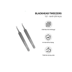 Vacosi Nhíp Gắp Mụn Blackhead Tweezers