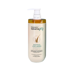 Voudioty Bộ Dầu Gội Xả Keratin X9 Biotin & Collagen 500ml