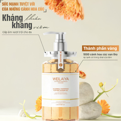 Weilaiya Sữa Tắm Contains Calendula Essence Shower Gel Mini