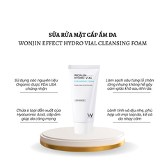 Wonjin Sữa Rửa Mặt Hydro Vital Cleansing Foam 80ml