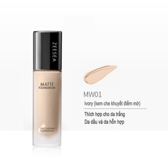 ZEESEA Kem Nền Silky Lasting Foundation