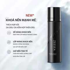 ZEESEA Xịt Khóa Nền  100ml - Hiệu Ứng Lì Lâu Trôi #Đen