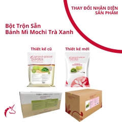 Bột trộn sẵn bánh mì Mochi Trà Xanh_1kg_4022002