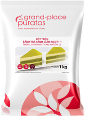 Bột Trộn Bánh Moist Matcha Giảm Ngọt _1kg-4029363
