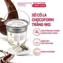 Sô cô la ChocoForm Trắng - GPW-082.4kg