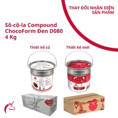Sô cô la ChocoForm Đen - GPD-080.4kg