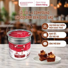 Sô cô la ChocoForm Đen - GPD-080.4kg