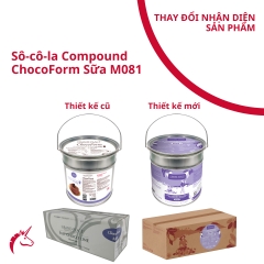 Sô cô la ChocoForm Sữa - GPM-081.4kg