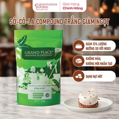 Sô-cô-la compound trắng giảm ngọt W127 Car 8x1kg - 4027516