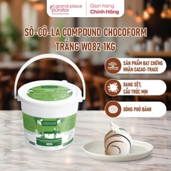 Sô-cô-la Compound ChocoForm Trắng W082.1kg -4016213
