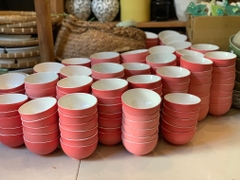 Chén cơm màu lòng trắng HC