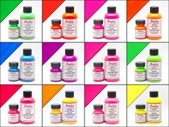 Màu vẽ da, vải Angelus Leather Paint Neon 118ml (4Oz)
