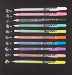 Bút bi Gel mực nổi 3D hiệu ứng mờ vẽ trang trí Sakura Gelly Roll Souffle - Ngòi 0.6mm