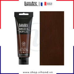 Màu vẽ đa chất liệu Liquitex Basics Acrylic Burnt Umber #128 – 118ml (4Oz)