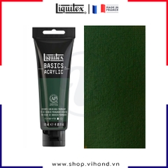 Màu vẽ đa chất liệu Liquitex Basics Acrylic Hooker’s Green Hue Permanent #224 – 118ml (4Oz)