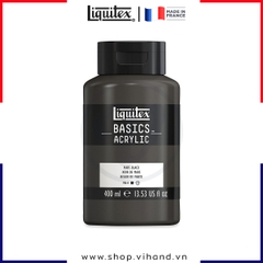 Màu vẽ đa chất liệu Liquitex Basics Acrylic Mars Black #276 – 400ml