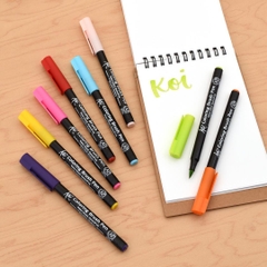 Bút lông màu nước vẽ nghệ thuật Sakura Koi Coloring Brush Pen - Ngòi cọ